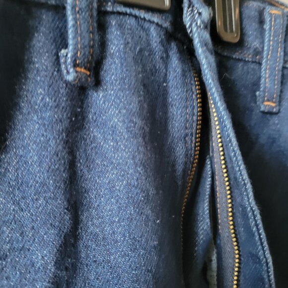 NEW Men's Jeans Wrangler Rustler Straight Leg Regular Fit 46 x 32 dark heavy NWT - Picture 6 of 11